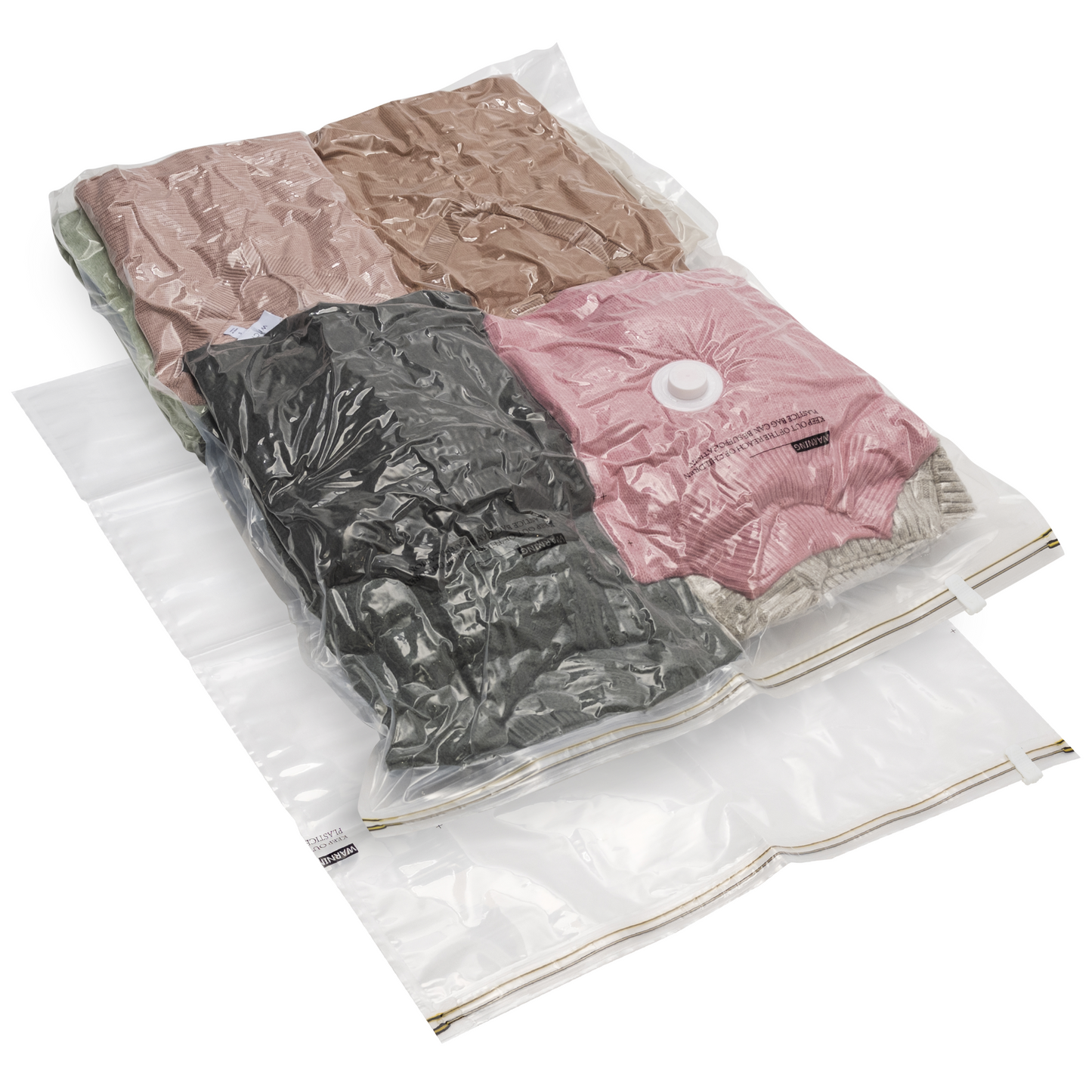 Home Essential Extra Soft Vacuum Storage Bags - MEDIUM -  Sold in 2/3/5/10 - Rackshop Australia
