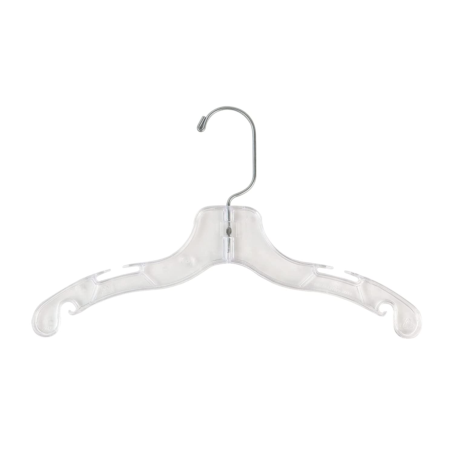 25cm Baby Plastic Coat Hanger Sold in Bundles of 25/50/100 - Rackshop Australia