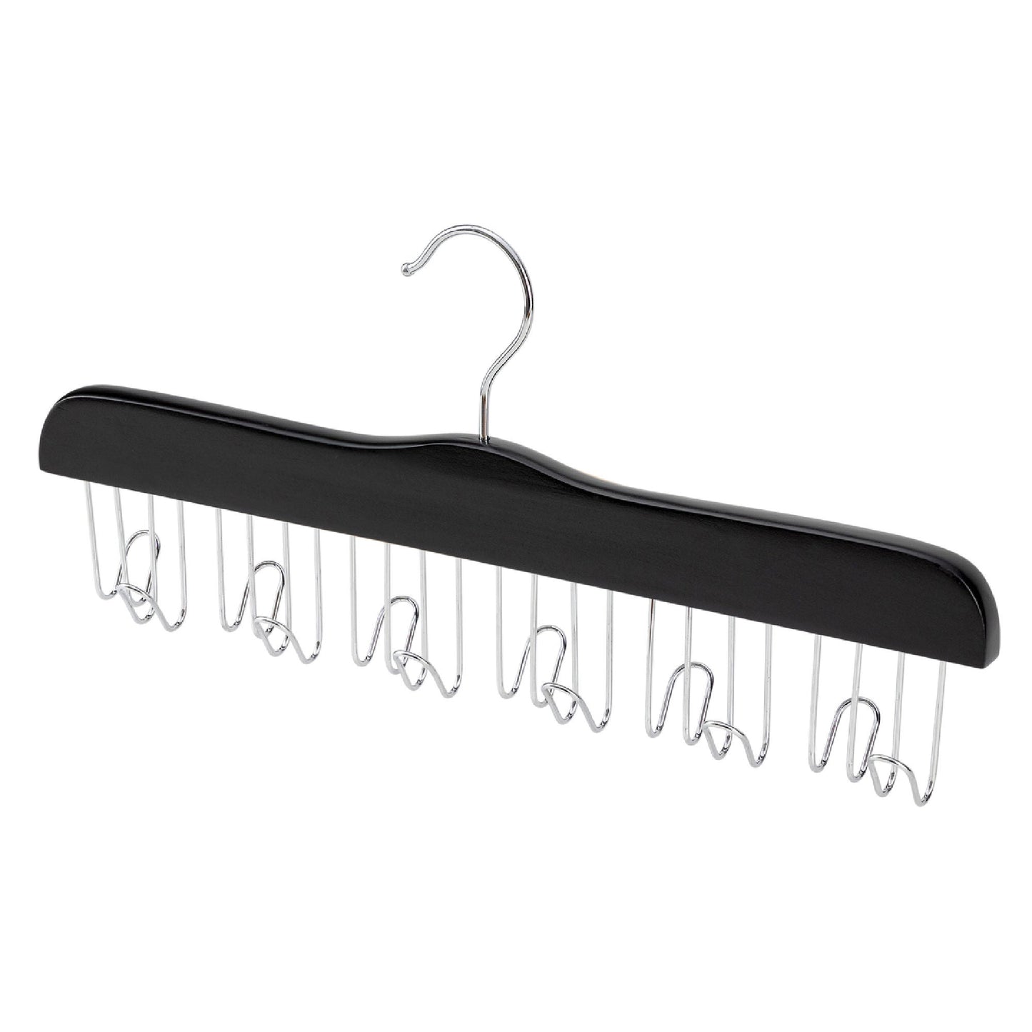 Black Wooden Tie Hanger - Sold 1/5/10 - Rackshop Australia