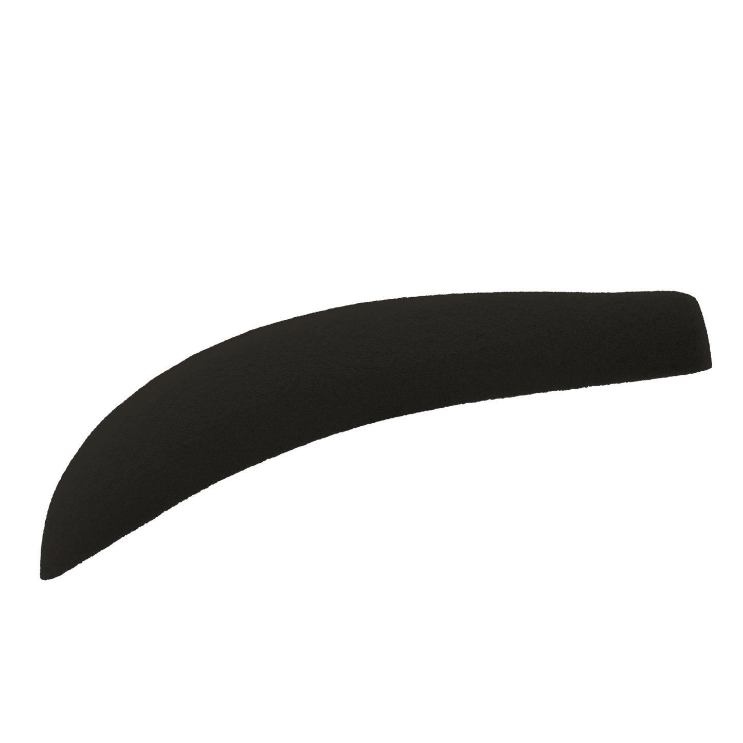 Black Velvet Shoulder Pads 45mm wide Sold in Bundles 4/16/24/36 pcs - Rackshop Australia